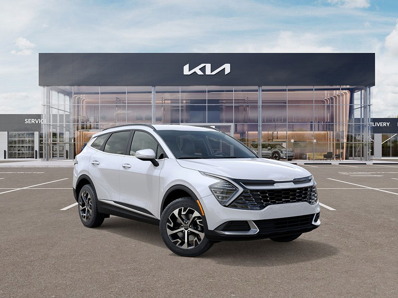 new 2025 Kia Sportage Hybrid car, priced at $34,575