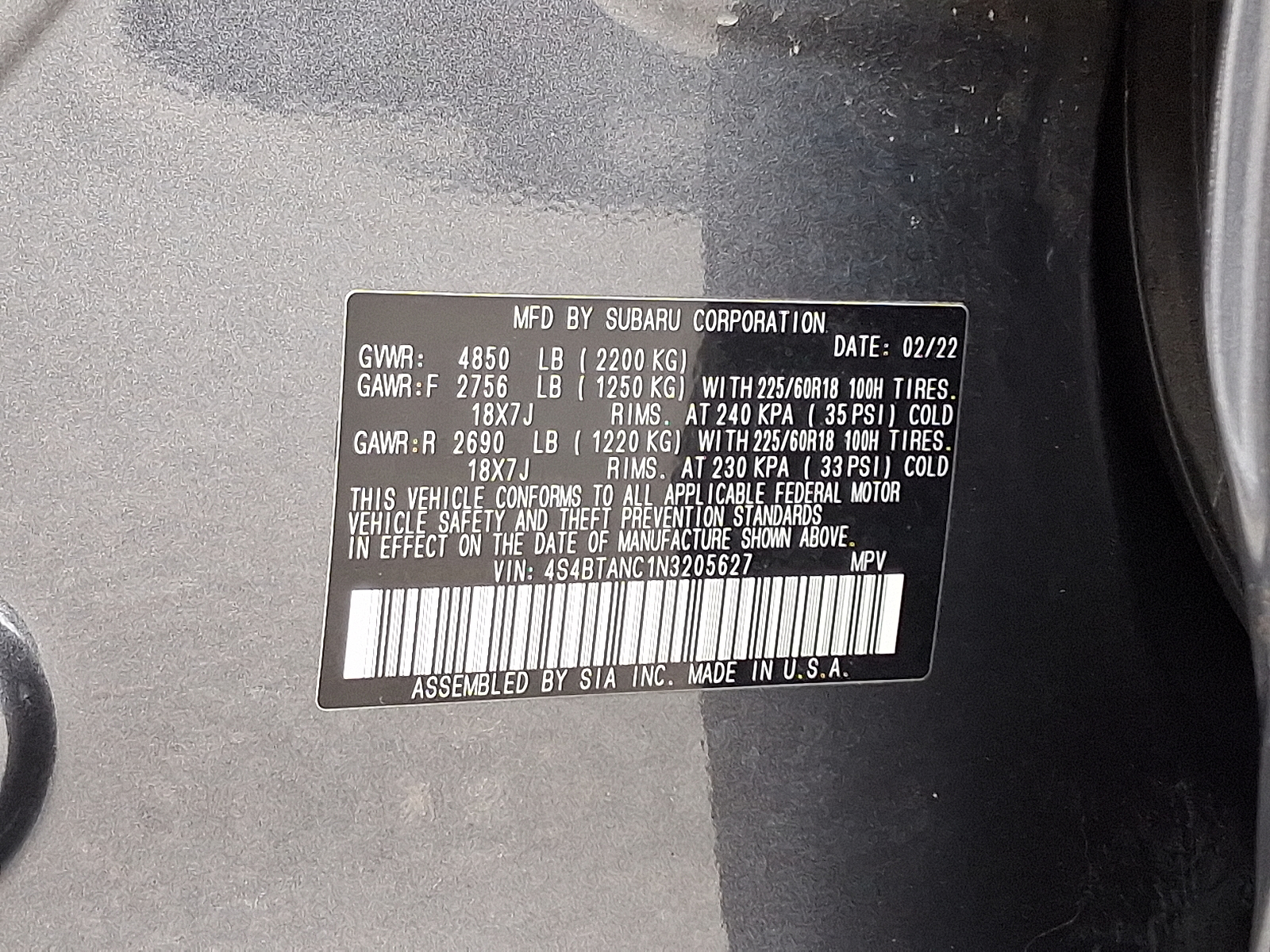 used 2022 Subaru Outback car, priced at $22,999