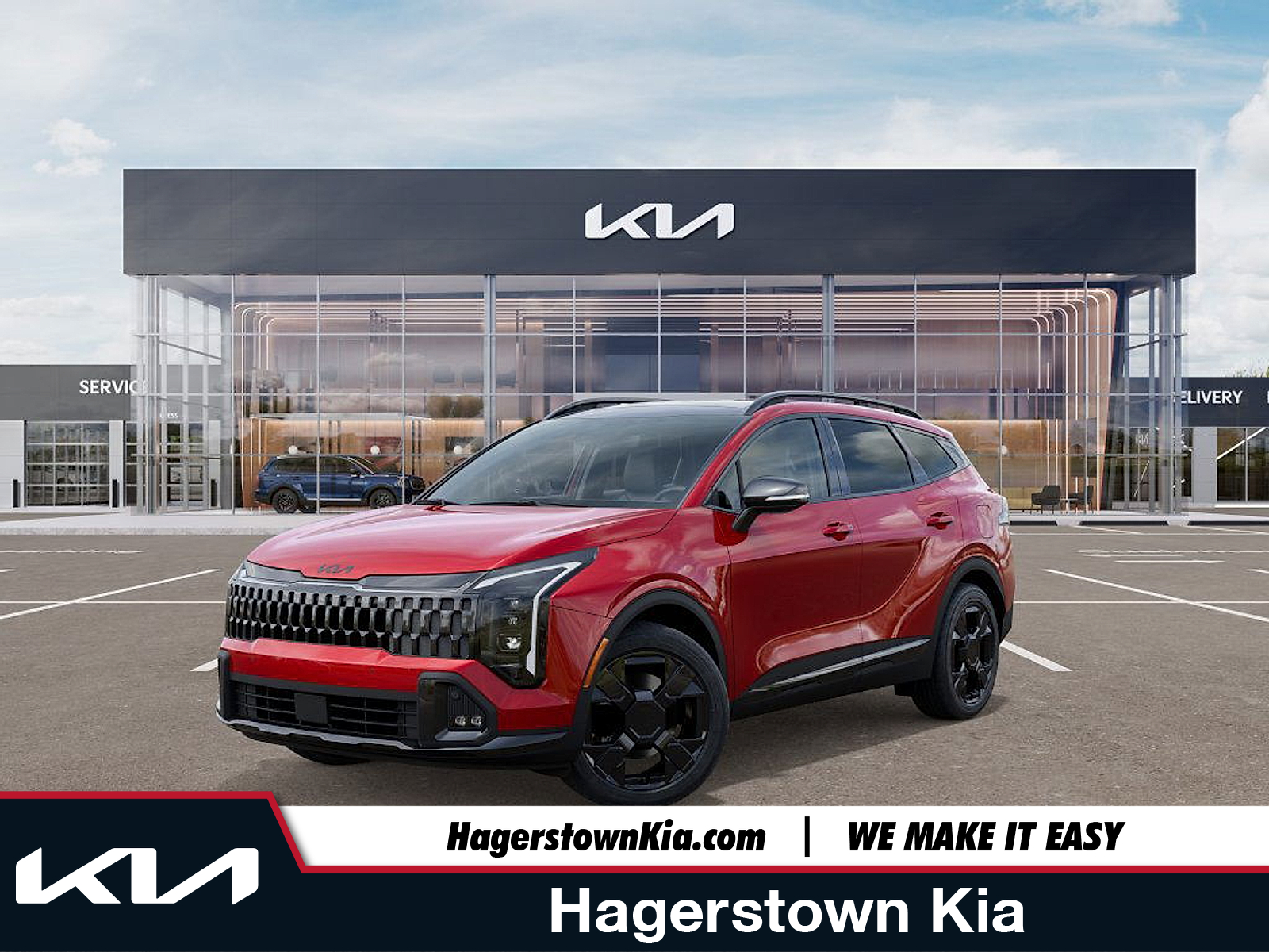 new 2026 Kia Sportage car, priced at $38,585