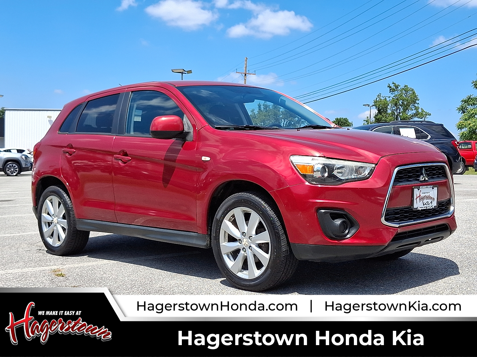 used 2014 Mitsubishi Outlander Sport car, priced at $8,499