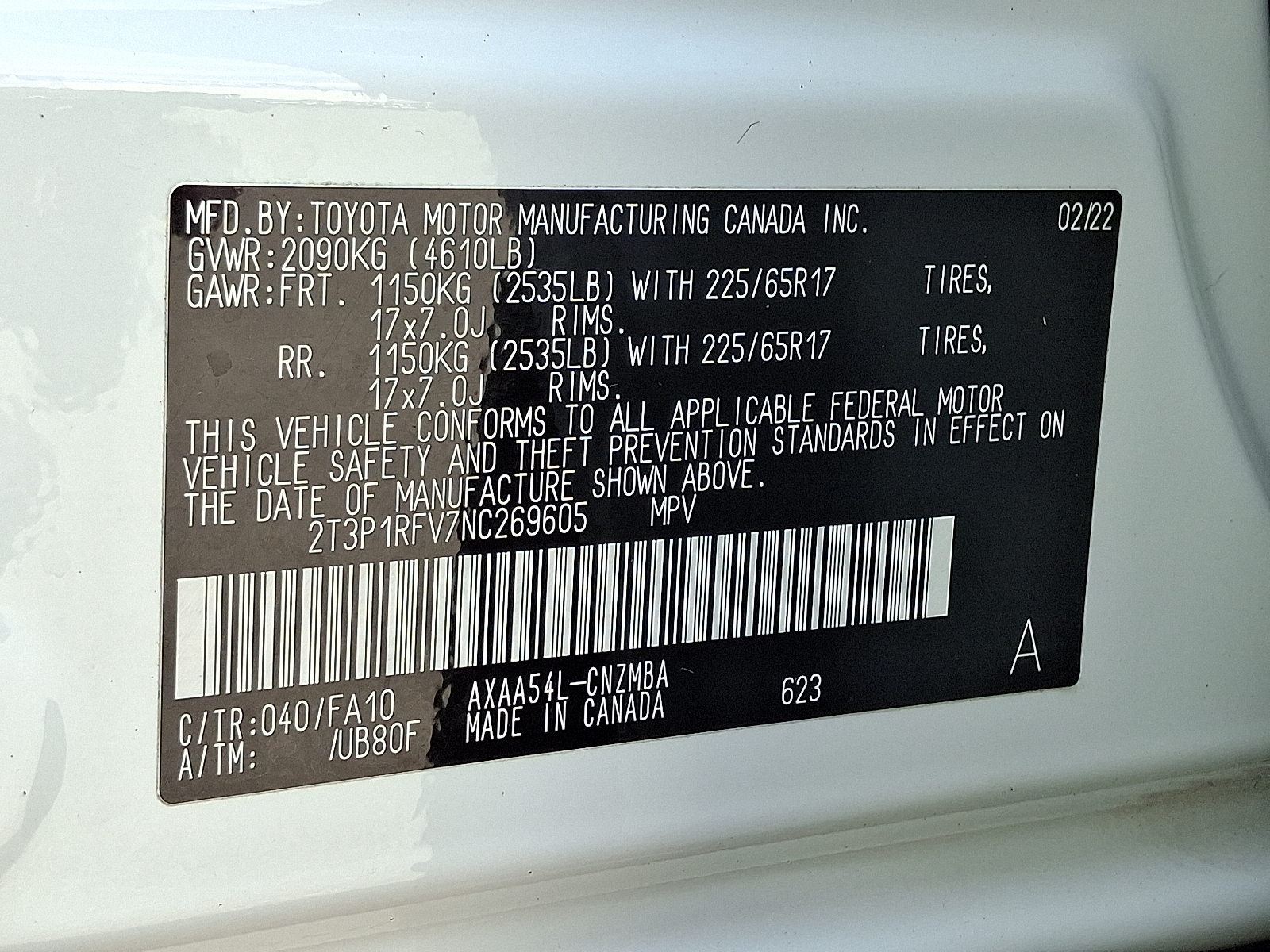 used 2022 Toyota RAV4 car, priced at $27,499