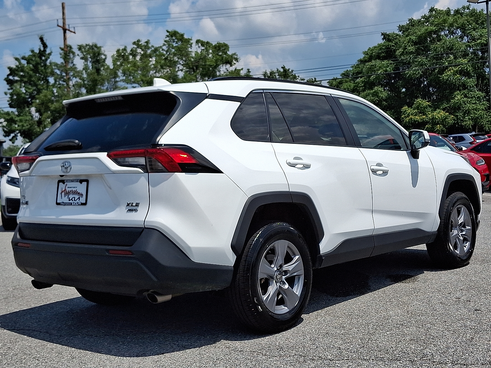 used 2022 Toyota RAV4 car, priced at $27,499