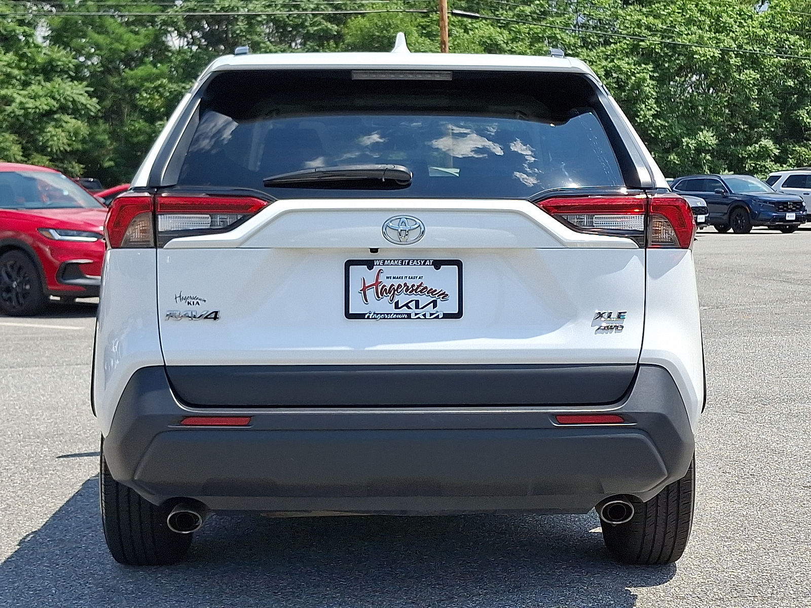 used 2022 Toyota RAV4 car, priced at $27,499