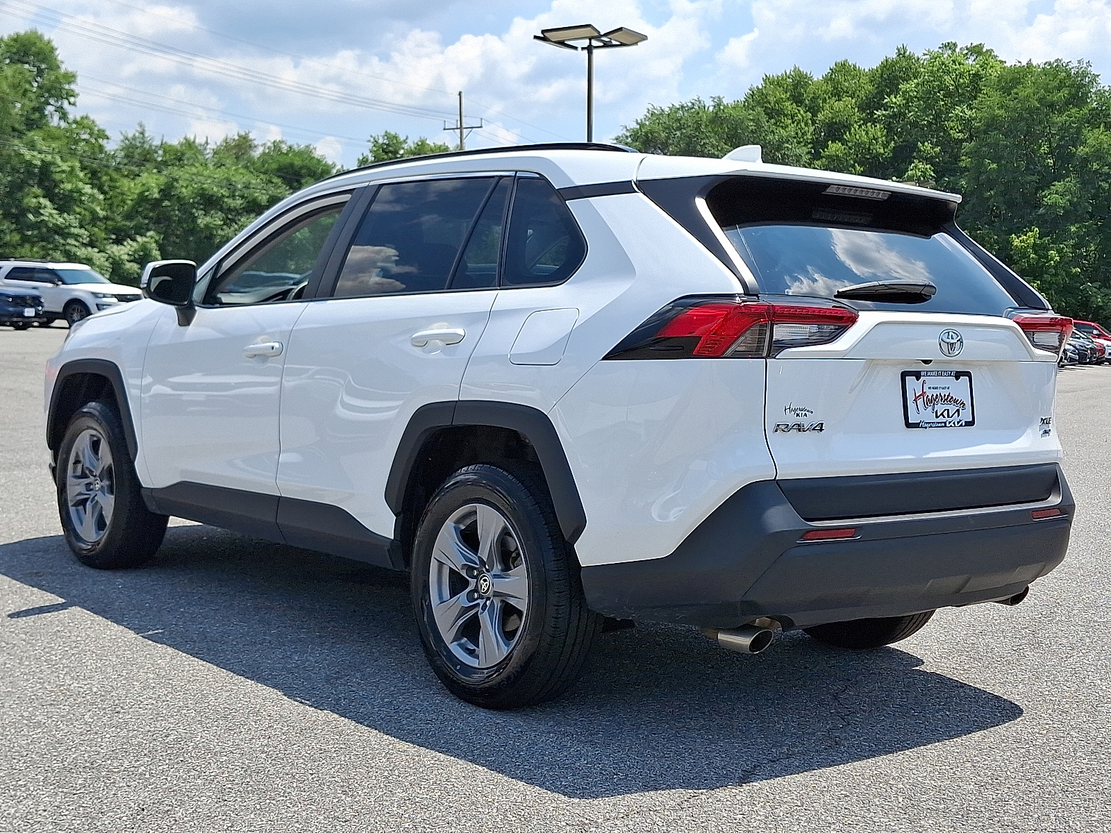 used 2022 Toyota RAV4 car, priced at $27,499
