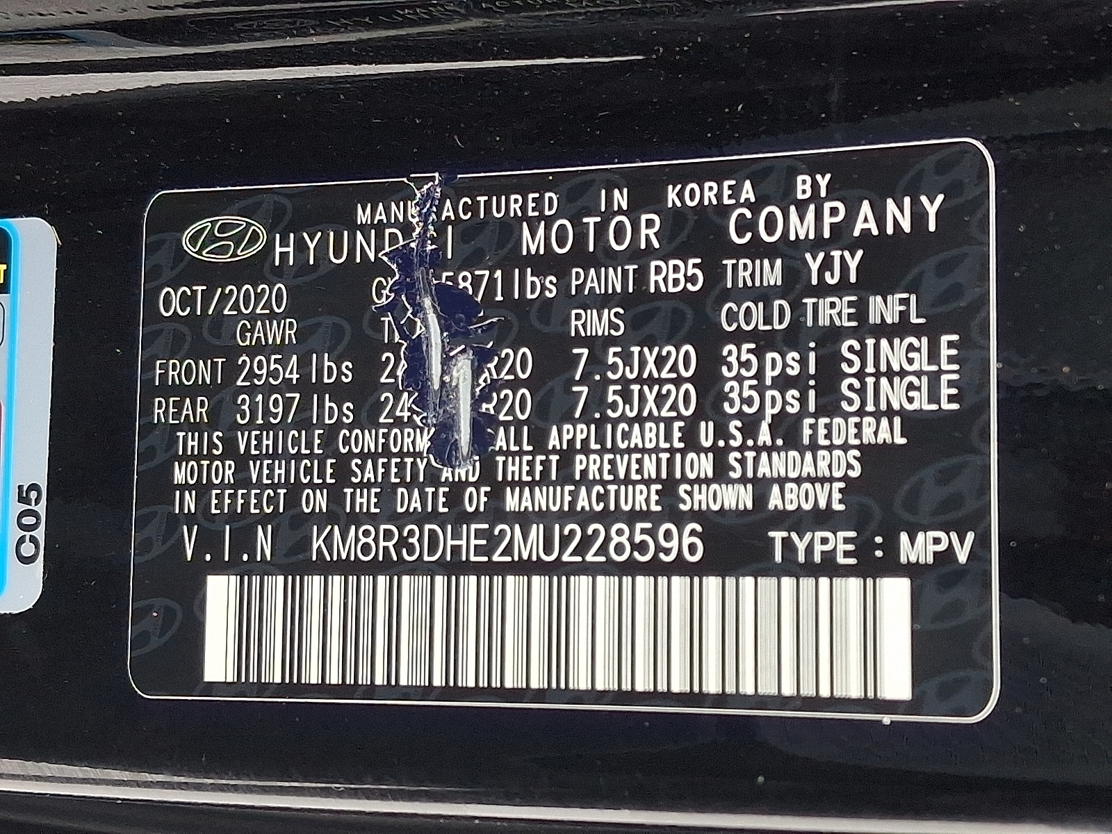 used 2021 Hyundai Palisade car, priced at $24,499