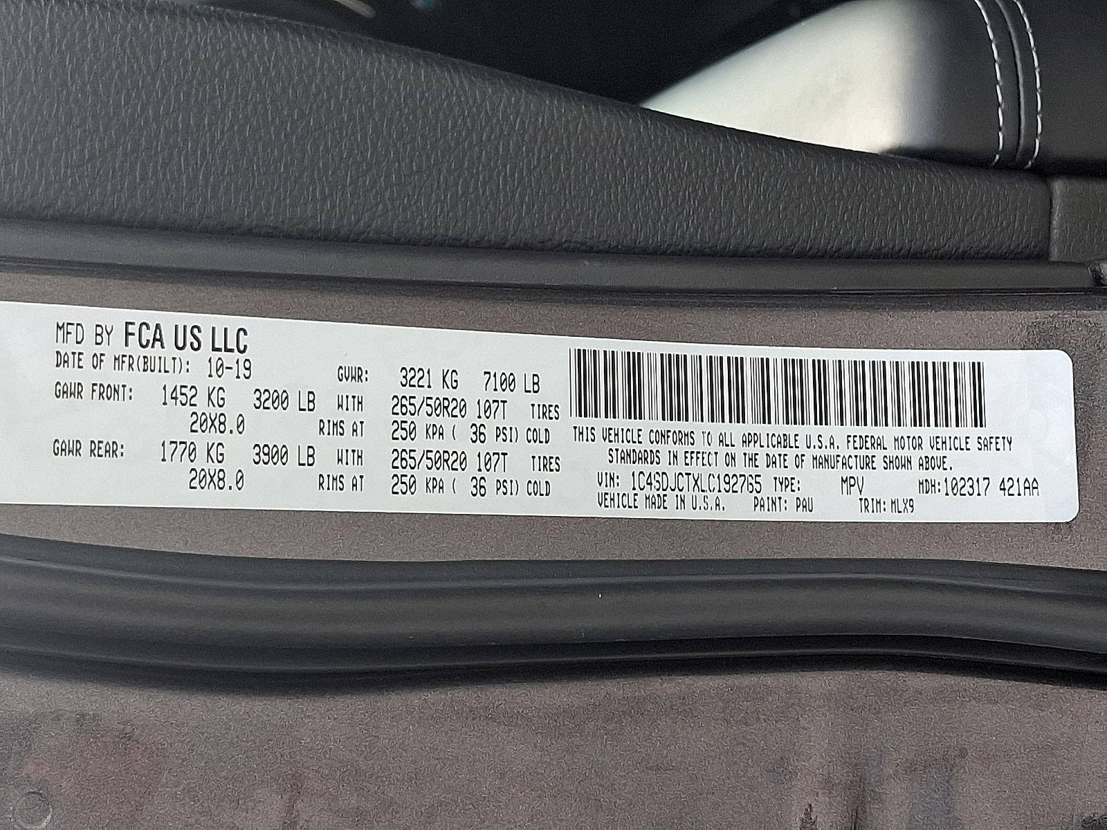 used 2020 Dodge Durango car, priced at $28,999