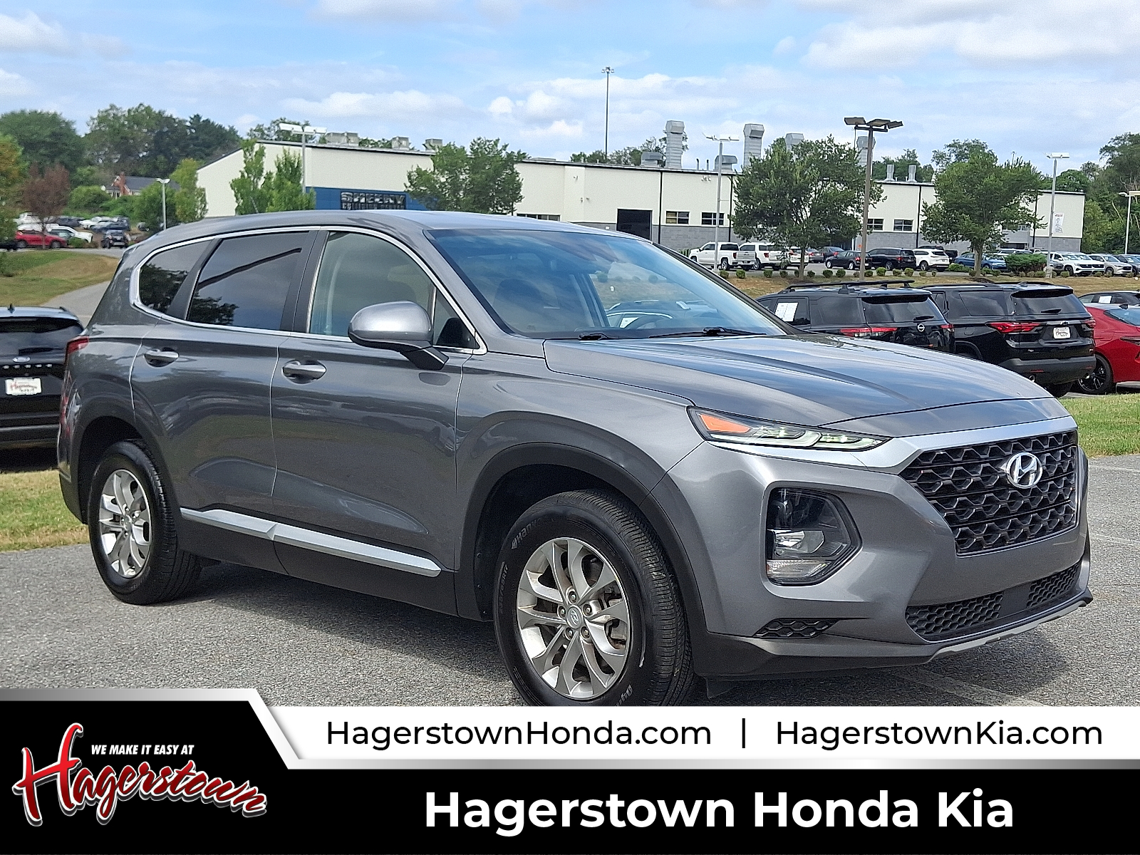used 2019 Hyundai Santa Fe car, priced at $10,999