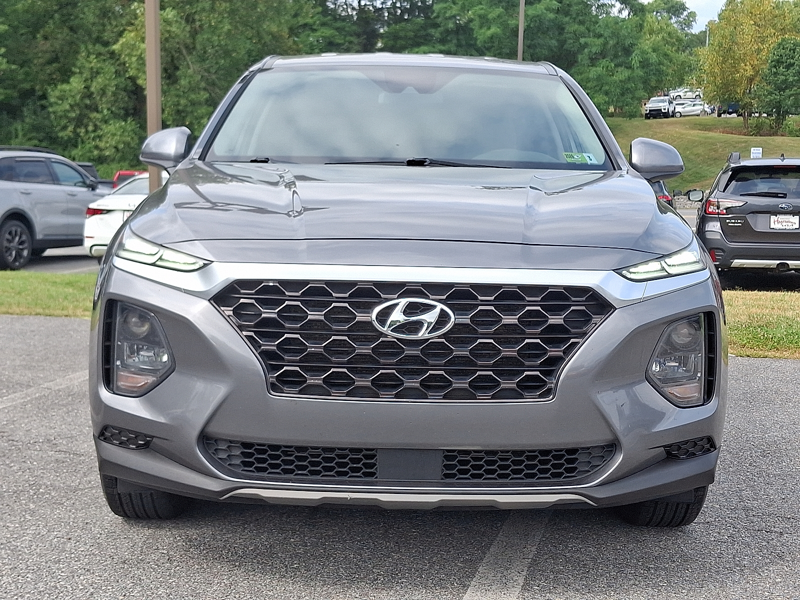 used 2019 Hyundai Santa Fe car, priced at $10,999