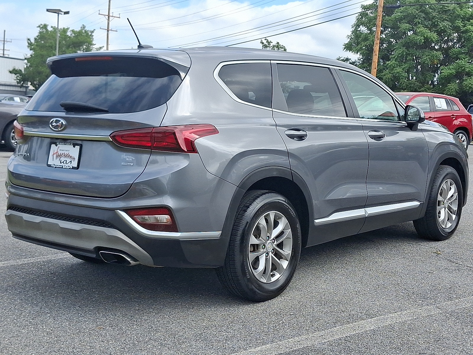 used 2019 Hyundai Santa Fe car, priced at $10,999