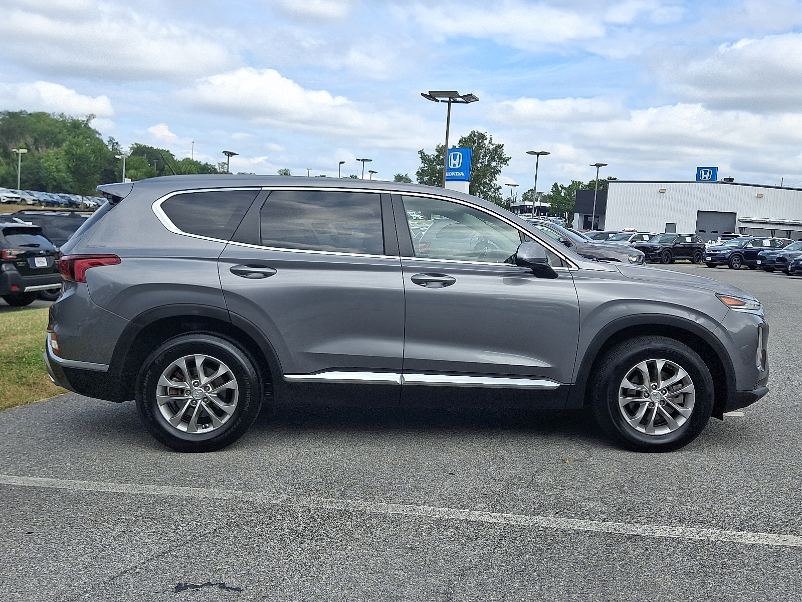 used 2019 Hyundai Santa Fe car, priced at $10,999