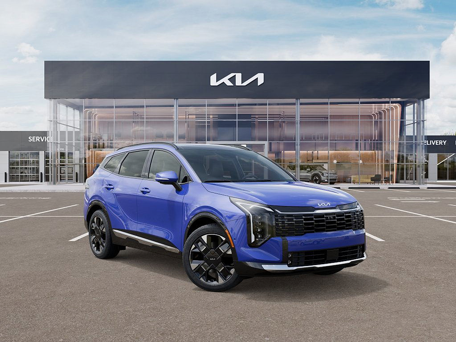 new 2026 Kia Sportage car, priced at $39,685