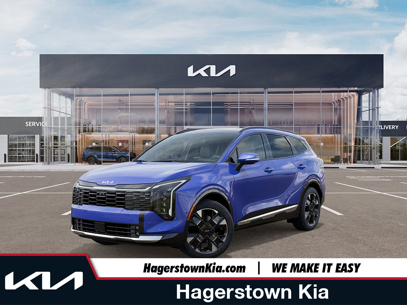 new 2026 Kia Sportage car, priced at $39,685
