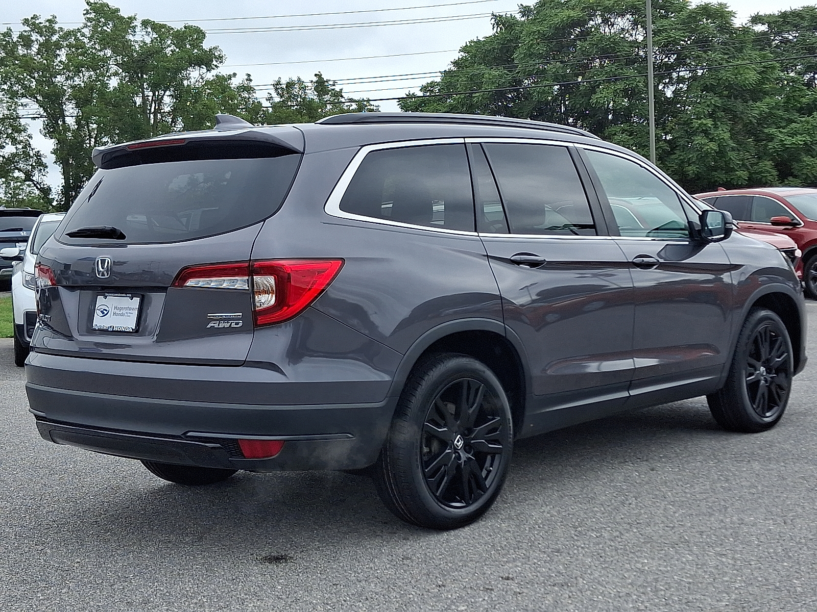 used 2022 Honda Pilot car, priced at $32,999