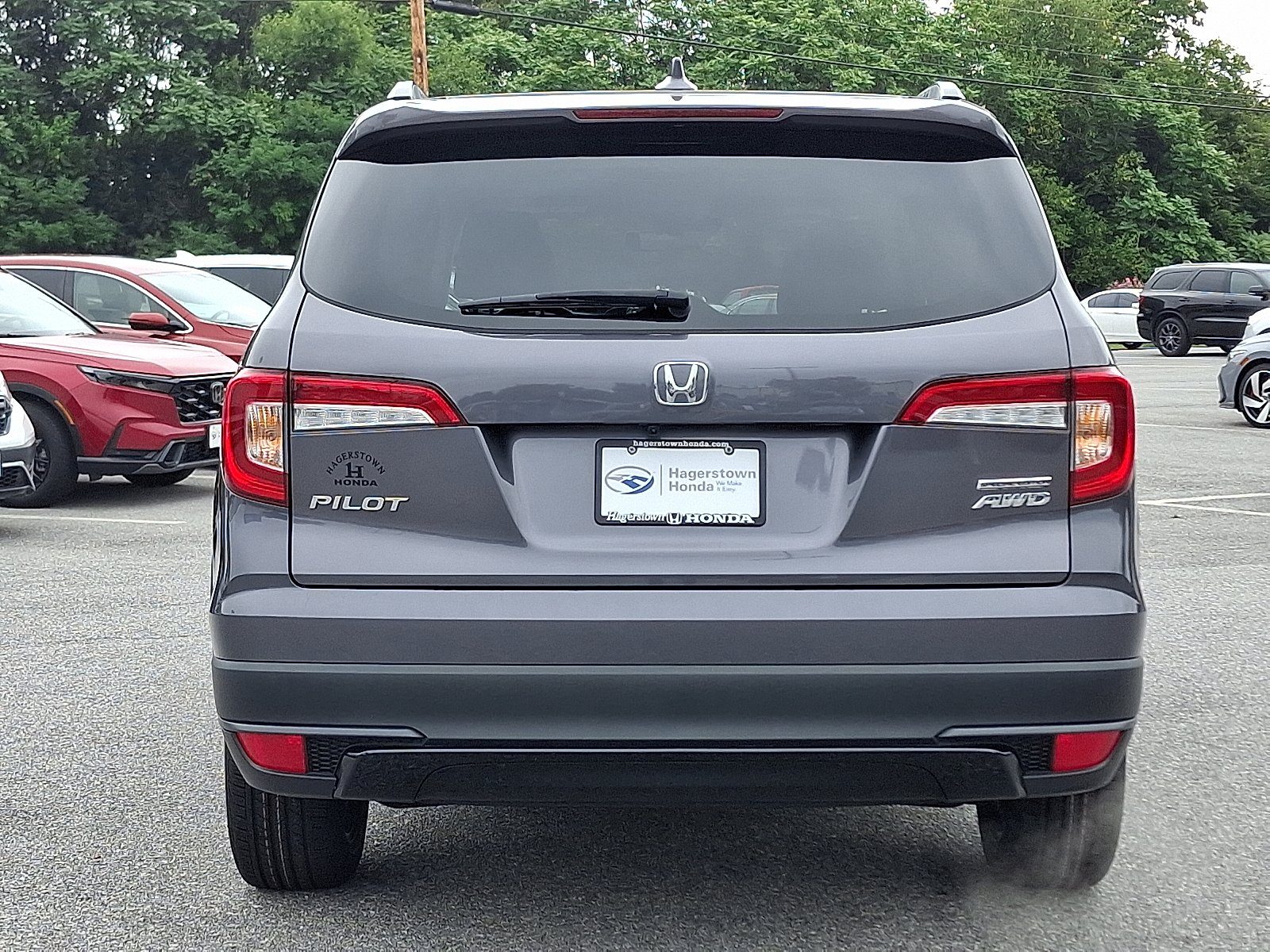 used 2022 Honda Pilot car, priced at $32,999