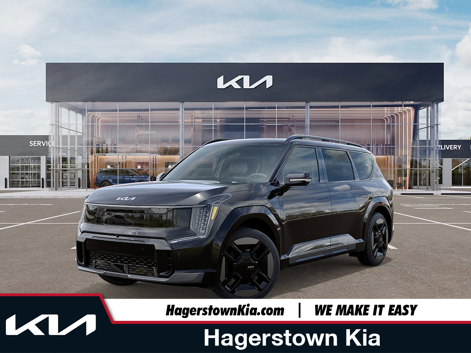 new 2026 Kia EV9 car, priced at $74,730