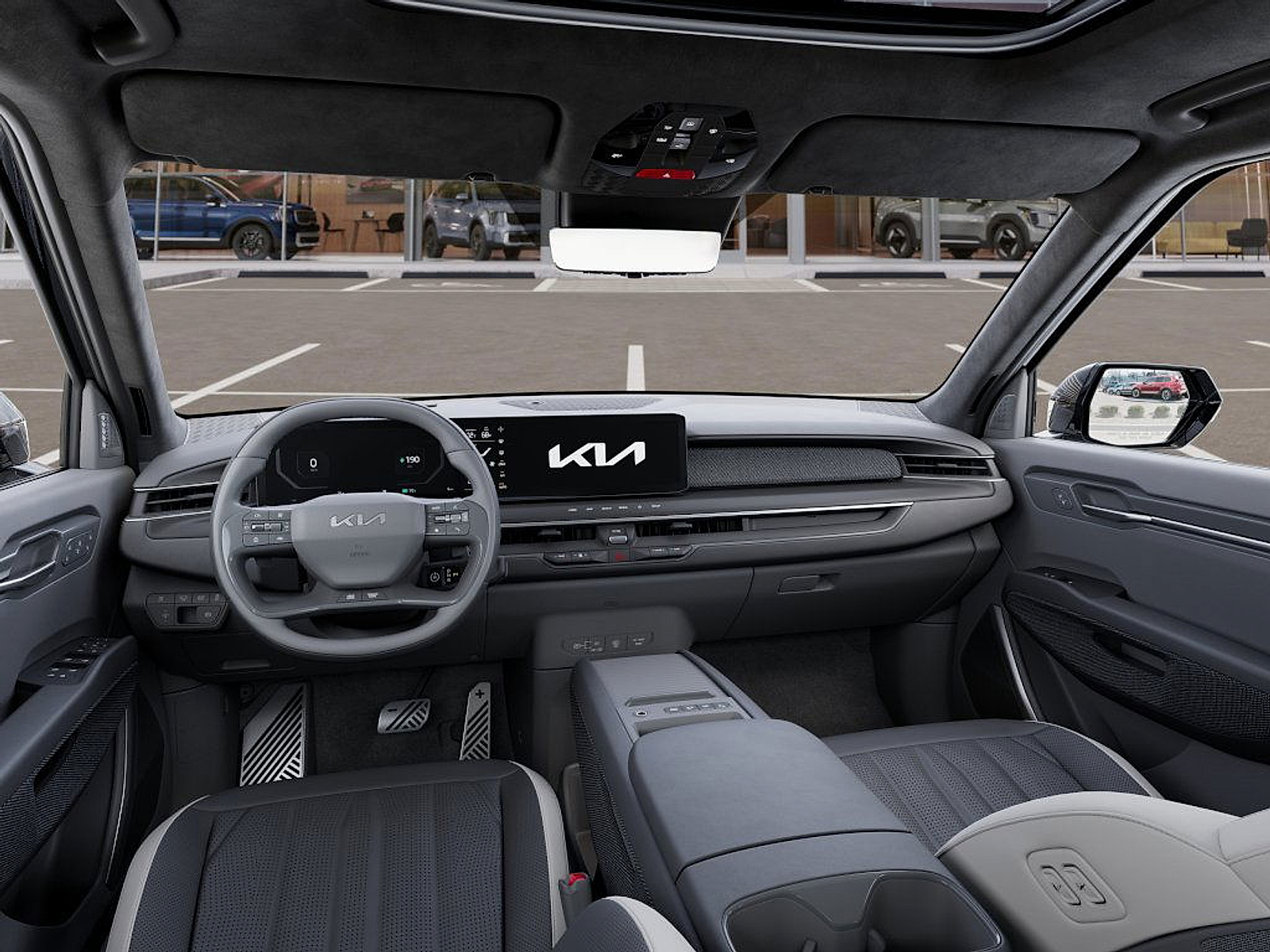 new 2026 Kia EV9 car, priced at $74,730