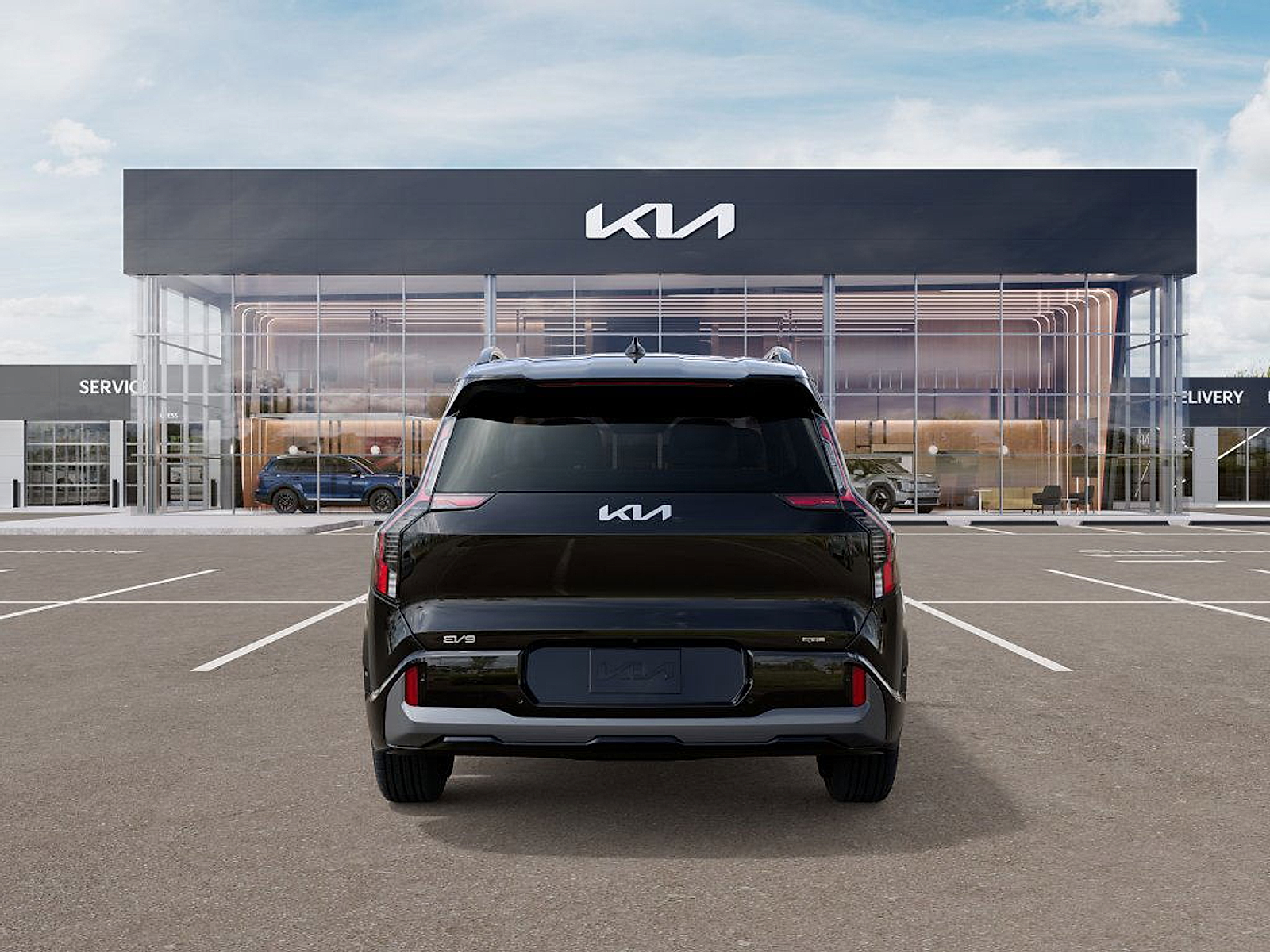 new 2026 Kia EV9 car, priced at $74,730