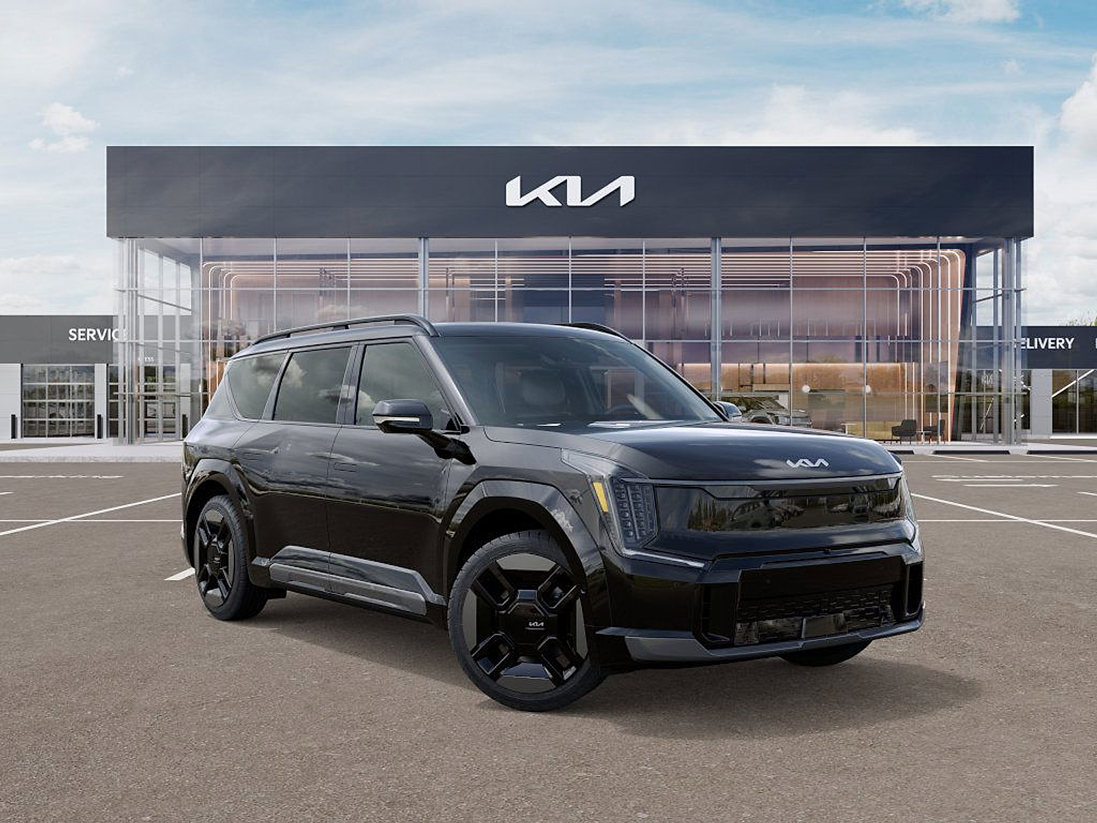 new 2026 Kia EV9 car, priced at $74,730