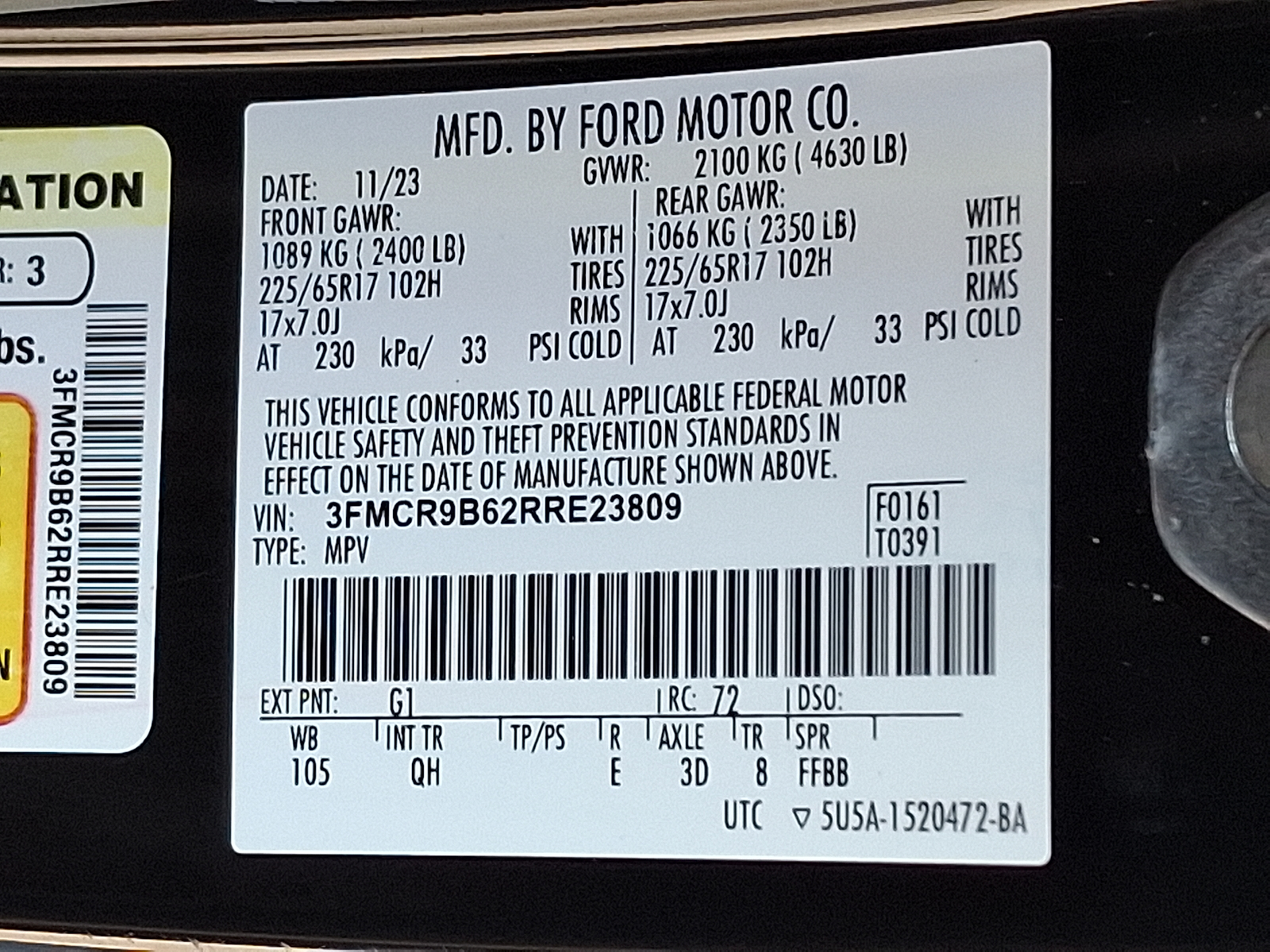 used 2024 Ford Bronco Sport car, priced at $22,999