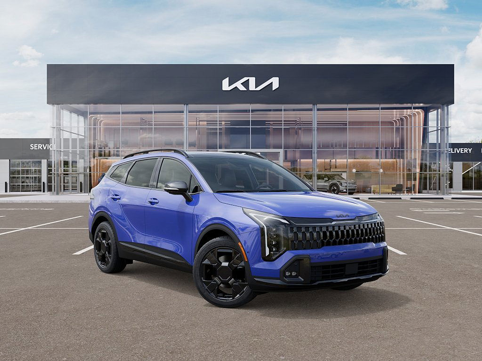 new 2026 Kia Sportage car, priced at $41,255