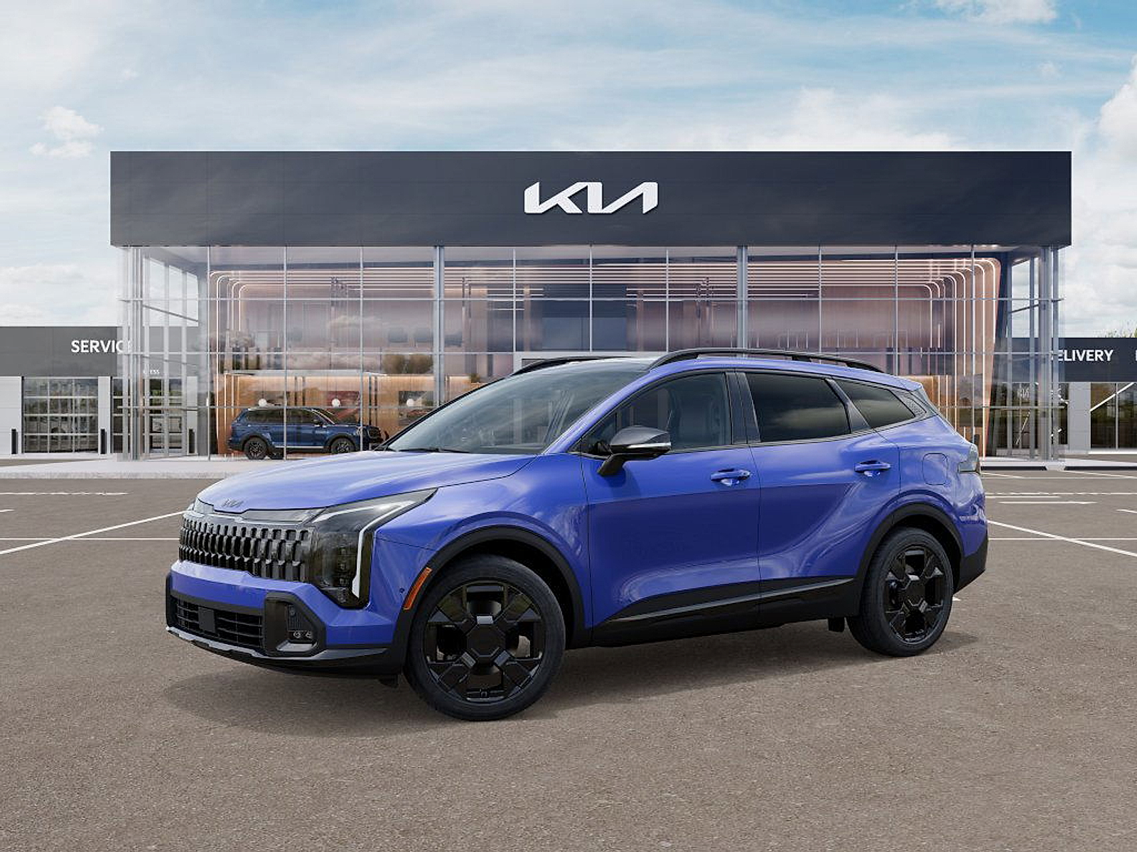 new 2026 Kia Sportage car, priced at $41,255